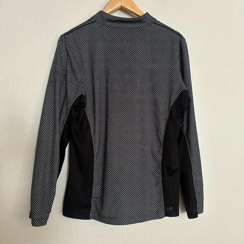 Peter Millar Golf 1/4 Zip Pullover Lightweight Wicking 50 UPF Women's Size Large